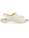 Julia 2019 Silver, wide and comfortable sandal, designed for feet with bunions.