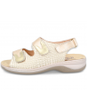 Frida Beige, wide and comfortable sandal, designed for feet with bunions.