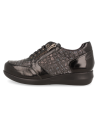 IRMA24 MILANO BLACK, THERAPEUTIC WOMEN SHOES OF LEATHER, DELICATED FEET