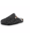 Lisbet Grey, D&#39;Torres Women&#39;s Anatomical Slippers, made of cotton and wool.