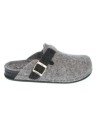 Greta Grey, D&#39;Torres Women&#39;s Anatomical Slippers, made of felt and wool.